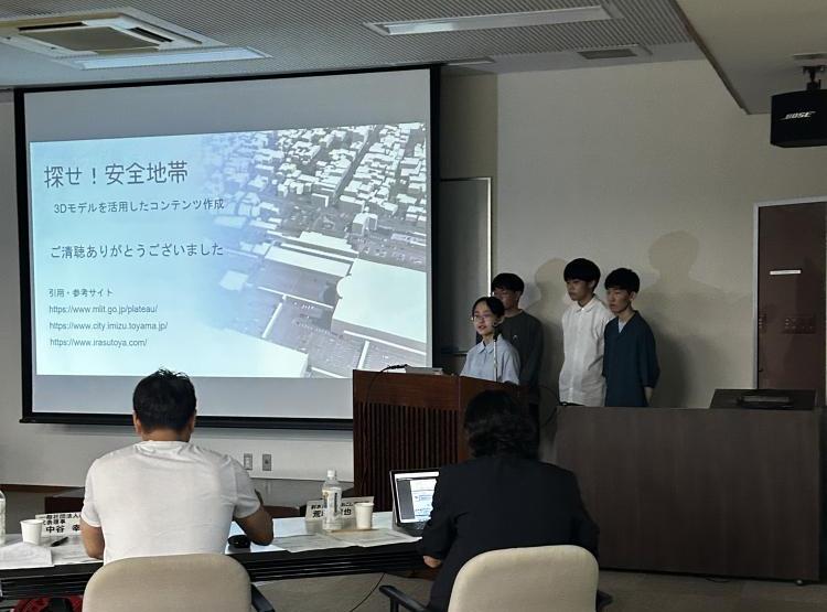 【情報システム学科】「いみずアイデアコンテスト」審査会へ！