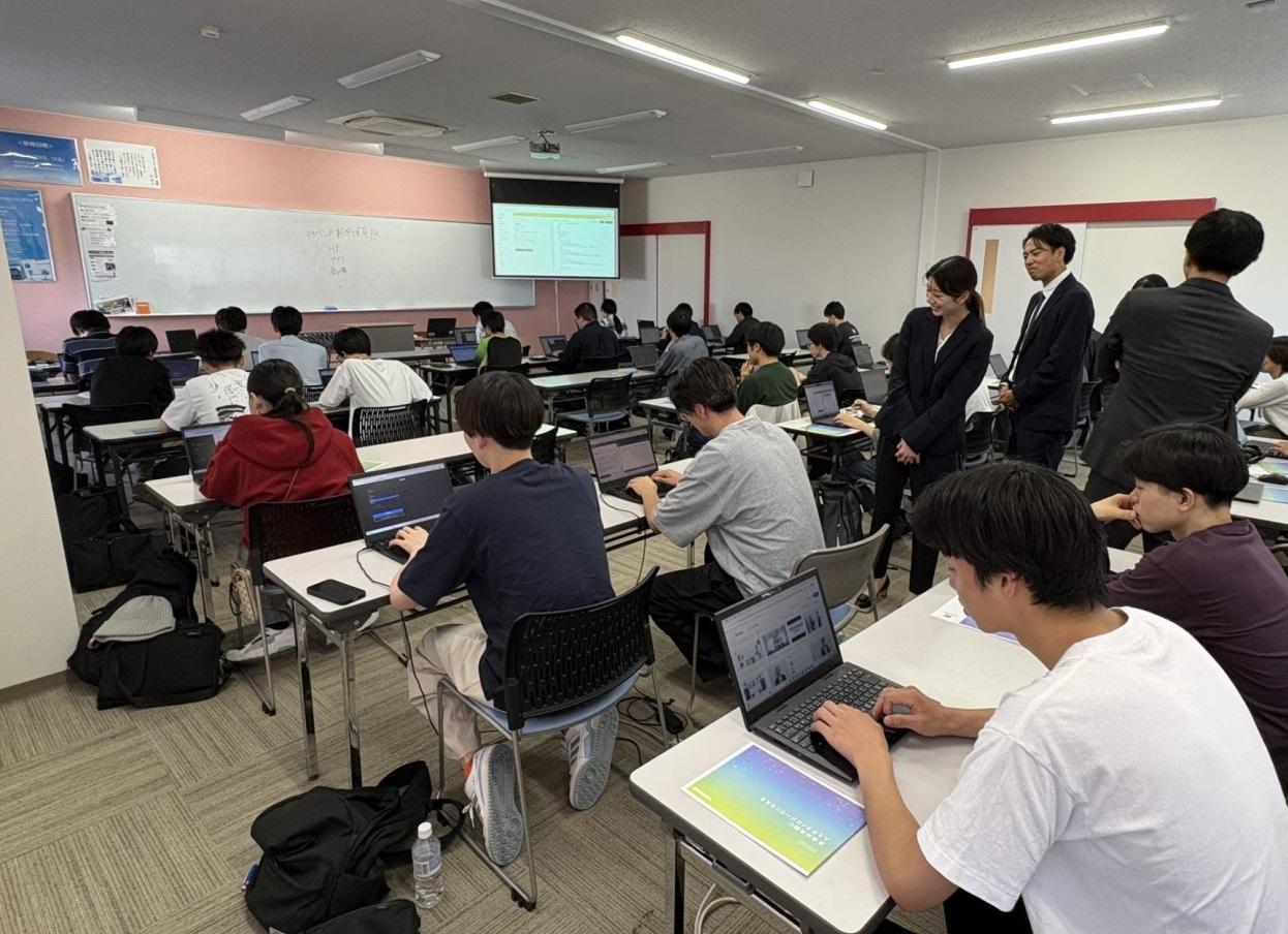 【情報システム学科】テクバン株式会社様との特別授業を実施しました