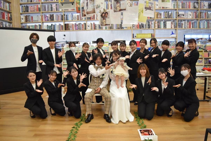 学生が紙婚式（結婚一周年記念）をプロデュース
☆新郎新婦募集中☆